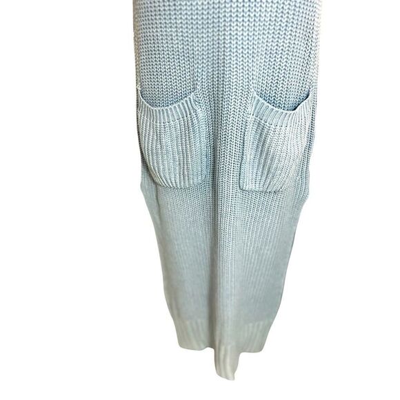 Free People Elodie Maxi Dress In Blue small oversized knit - Picture 3 of 13